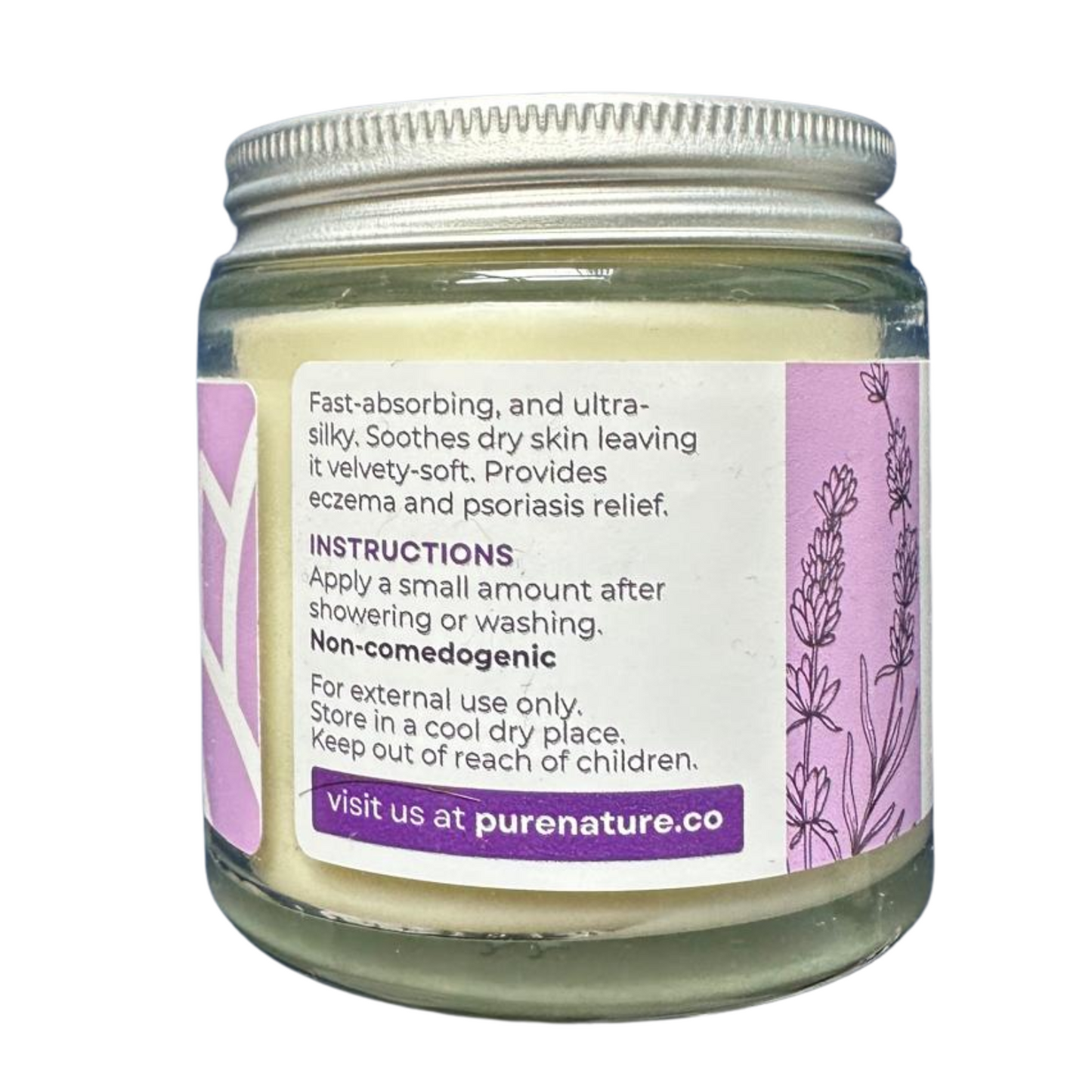 Organic Ultra-soothing Body & Face Cream - Lavender