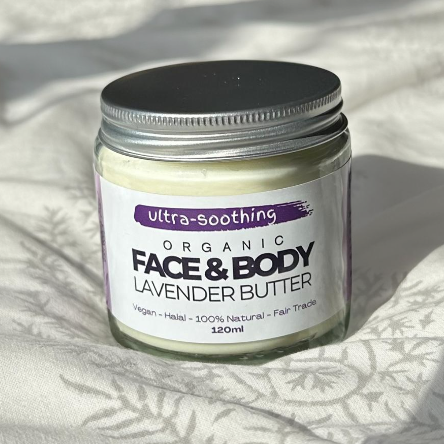 Organic Ultra-soothing Body & Face Cream - Lavender