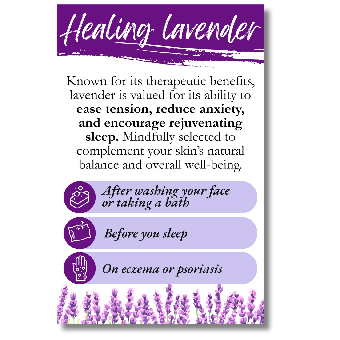 Organic Ultra-soothing Body & Face Cream - Lavender