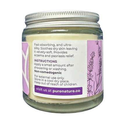 Organic Ultra-soothing Body & Face Cream -  Lavender