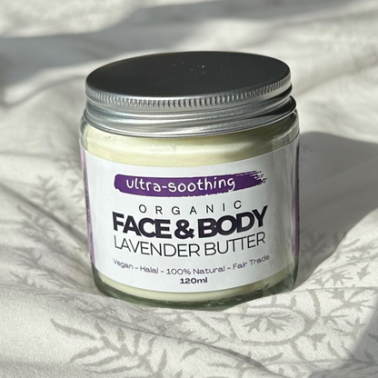 Organic Ultra-soothing Body & Face Cream -  Lavender